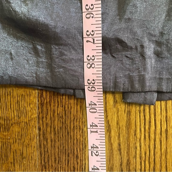 Adrianna Papell Evening Cocktail/Semi Formal Dress Granite Metallic Size 8 - Picture 11 of 12